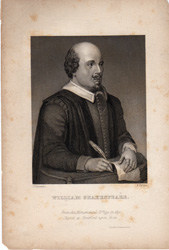 William Shakespeare antique prints